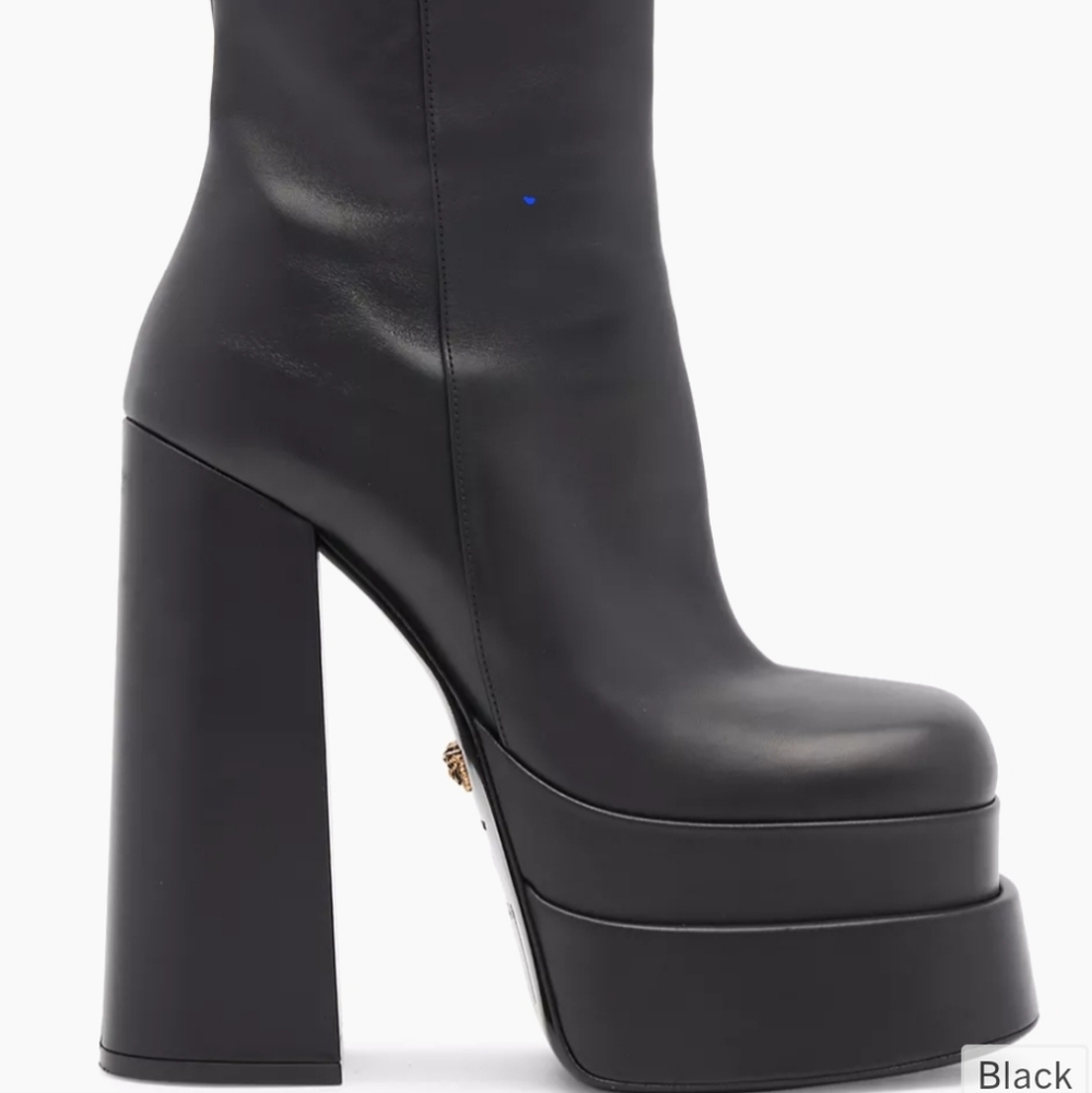 Versace platform boots